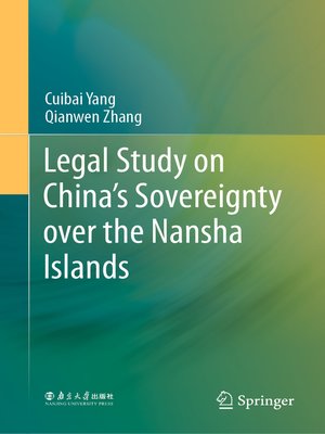cover image of Legal Study on China's Sovereignty over the Nansha Islands